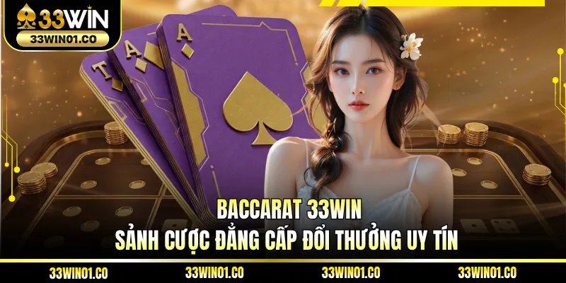 Baccarat 33WIN - Sảnh Cược Đẳng Cấp Đổi Thưởng Uy Tín