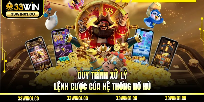 Quy trình xử lý lệnh cược của hệ thống nổ hũ